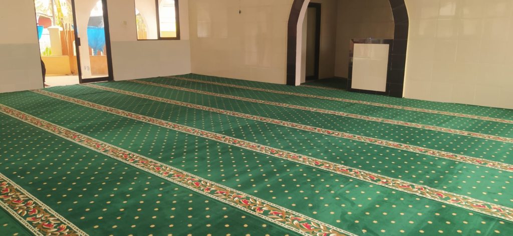 pemasangan karpet masjid asofa
