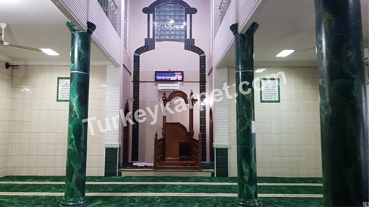pemasangan karpet masjid turki