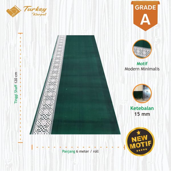 karpet masjid turki a green4
