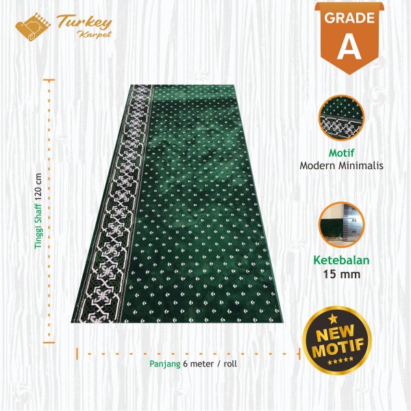 karpet masjid turki a green6
