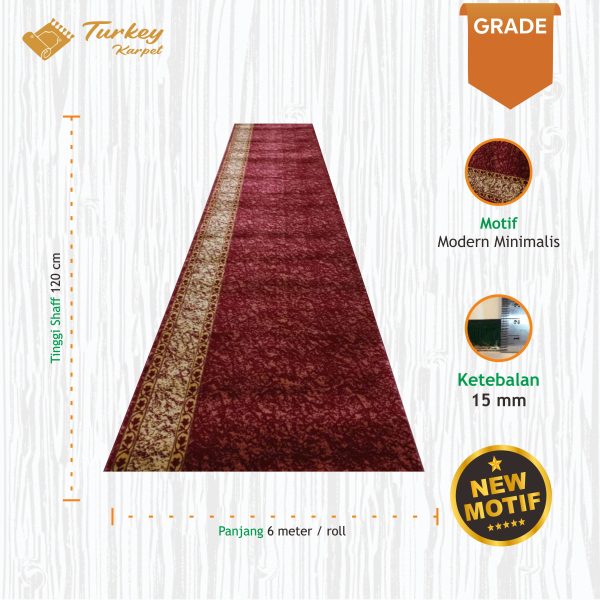 karpet masjid turki a red14