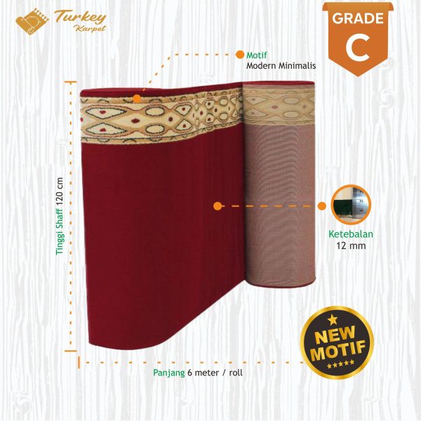 karpet masjid turki c red3