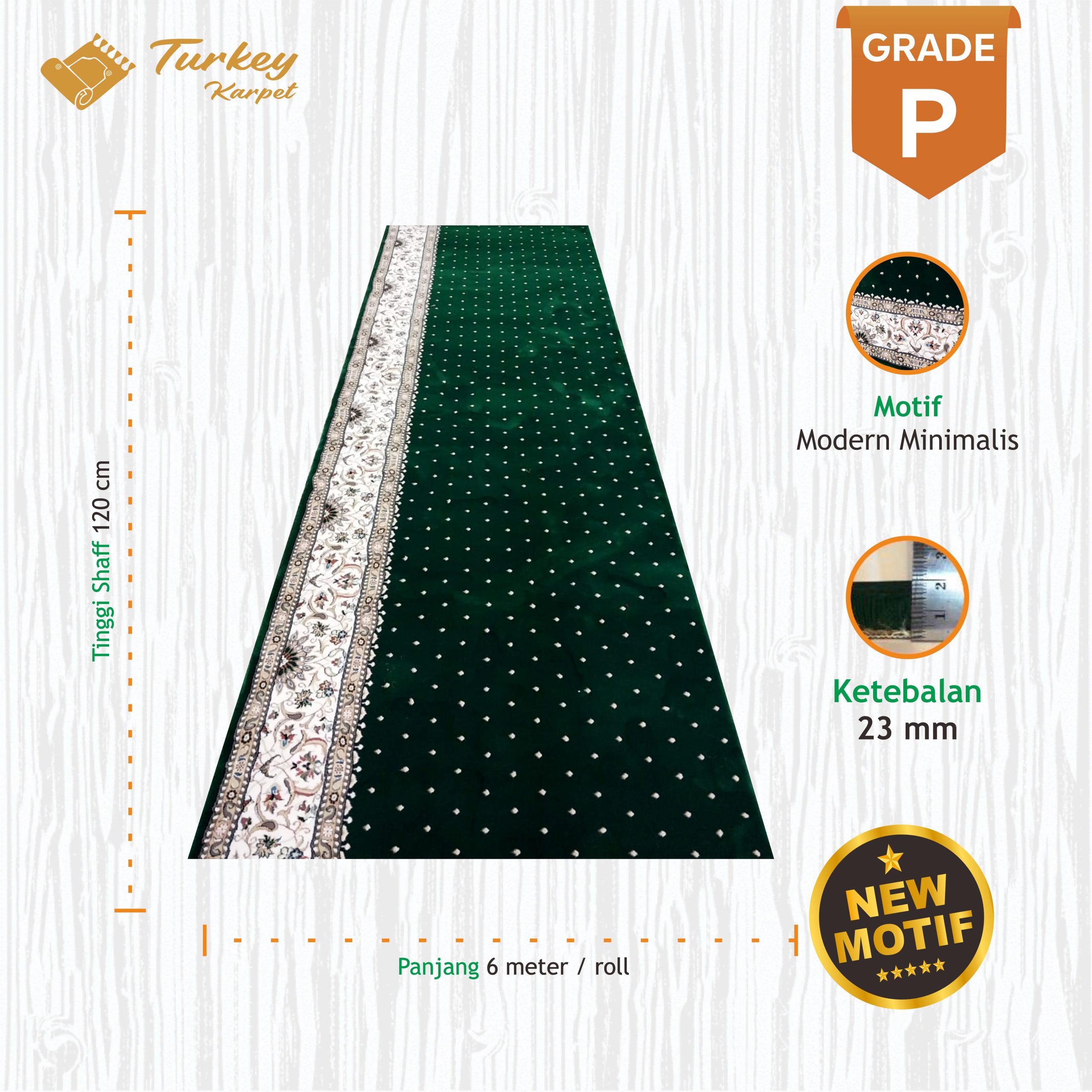 Karpet Masjid Turki Masterpiece - Gambar 4