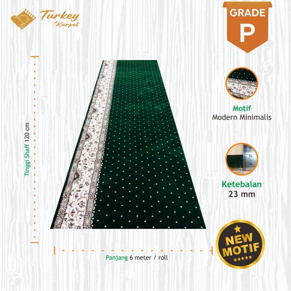 karpet masjid turki grade premium master piece