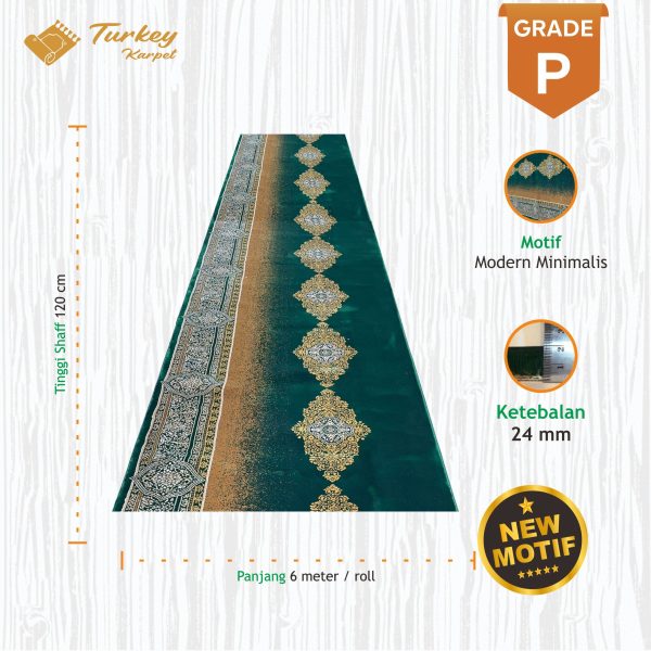 karpet masjid turki premium 11