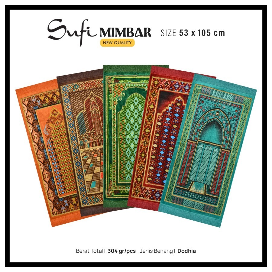 sajadah sufi mimbar midi