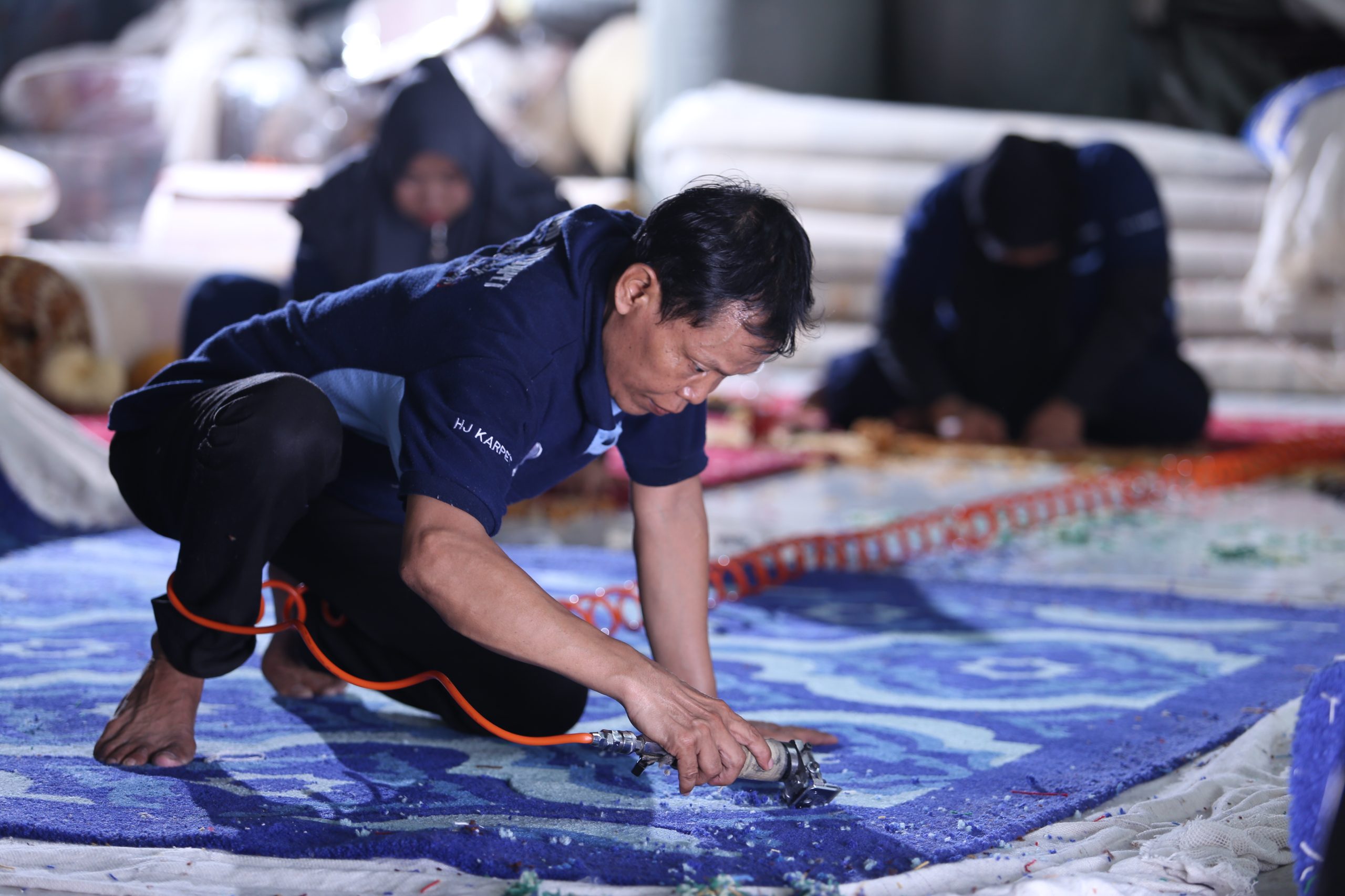 gambar curving karpet